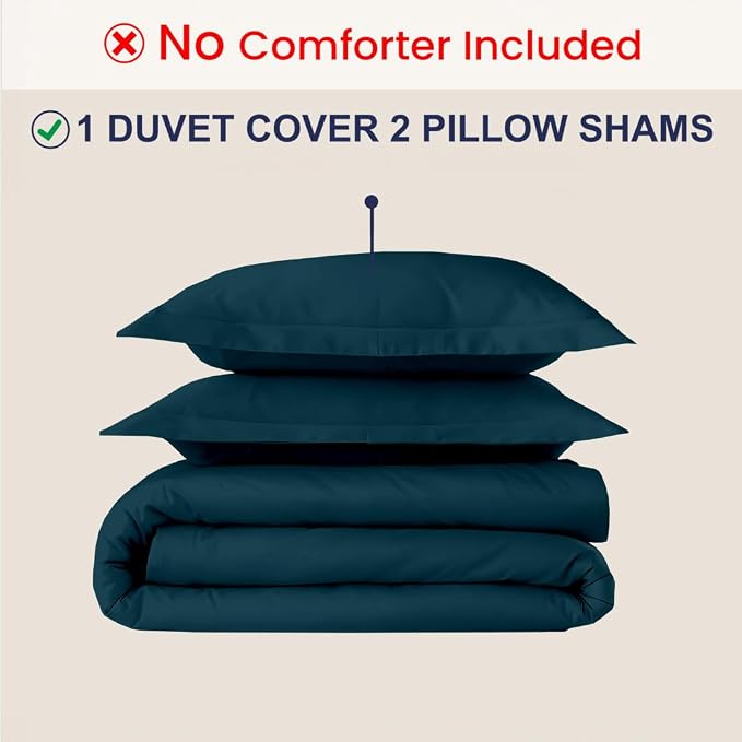 Kotton Culture 3 Pc Twin XL/Twin Duvet Cover Set-100% Egyptian Cotton 600 - Image 2
