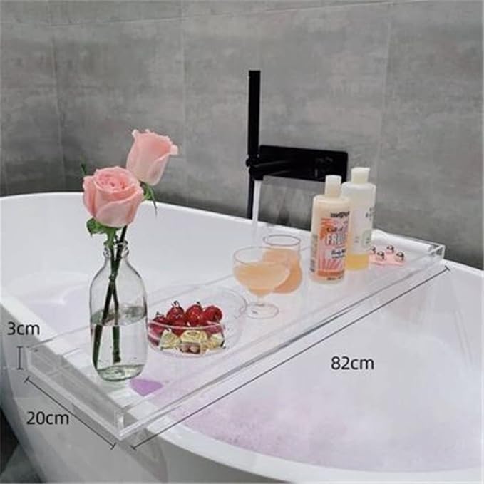 WANLIAN Luxury Bathtub Caddy Tray - Image 3