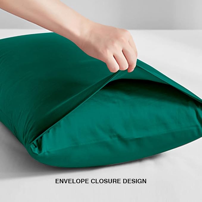 FLXXIE Pillow Cases Queen, Soft Microfiber Pillow Covers - Image 5