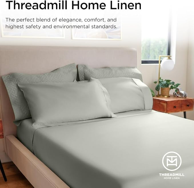 Threadmill Luxury 800 Thread Count Queen 100% Cotton Sheets - Image 8
