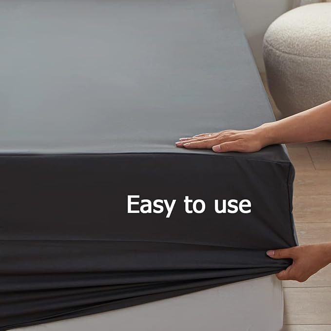 Bedding Queen Size Fitted Sheet Only- Bottom Matress Fitted Sheet-Fits 15inches - Image 6