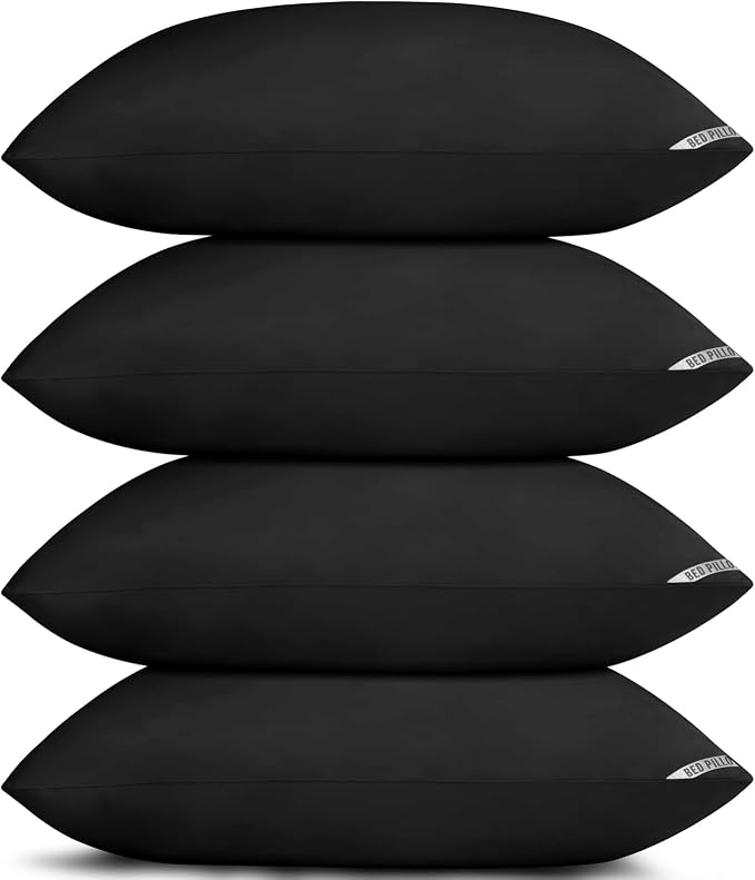 Piwaal Luxury Hotel Pillows for Sleeping 4 Pack, Bed Pillows Queen Size Set of 4 by Home