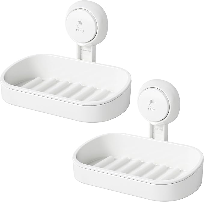 LEVERLOC Soap Holder Suction Cup by LEVERLOC
