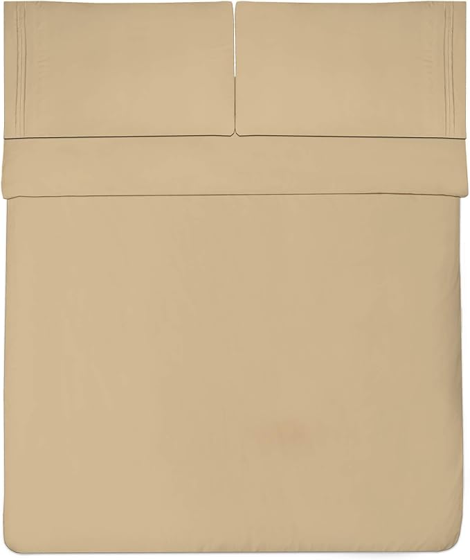 Twin Sheets - Breathable Luxury Sheets - 1800 Supreme Collection Extra Soft - Image 3