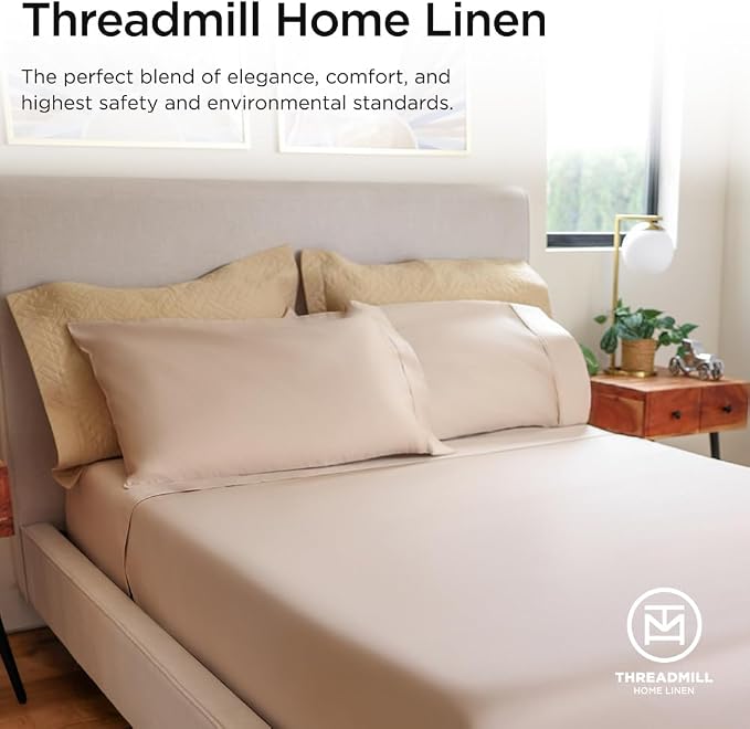 Threadmill Luxury 800 Thread Count Queen 100% Cotton Sheets - Image 8