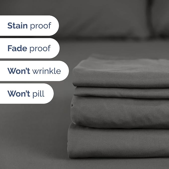 Flex Top Split Head King 4 Piece Sheet Set - Image 6