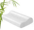 Cooling Contour Pillowcase- Rayon Derived from Bamboo Contour Cervical Neck by ELIBABA