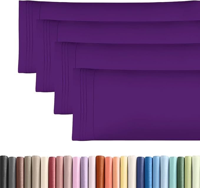 Body Pillowcases Set of 4-20x54 Long Body Pillow Case by CGKUnlimited