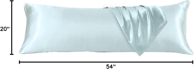 HUXMEYSON Body Pillow with Satin Pillowcase, Body Pillow - Image 10
