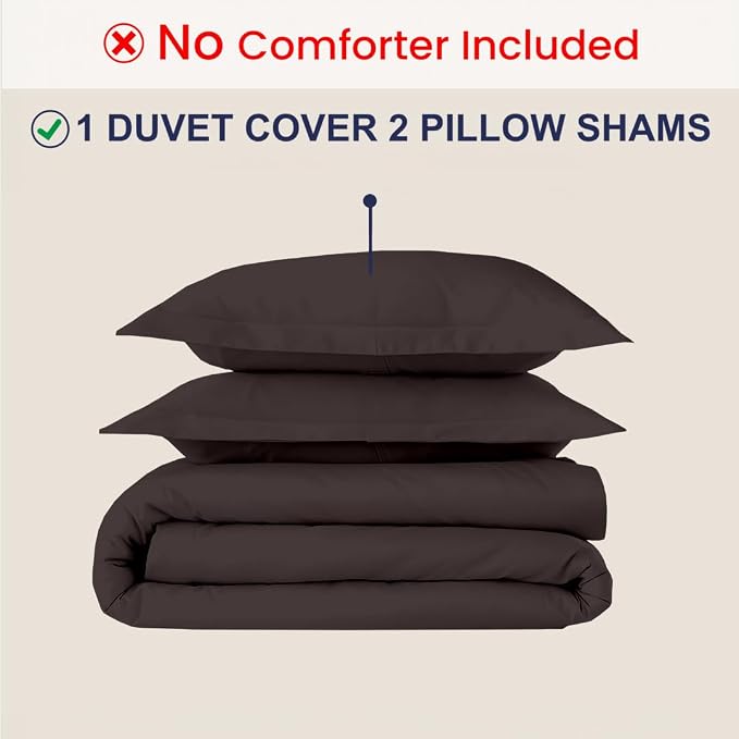 Kotton Culture 3 Pc California King Duvet Cover Set-100% Egyptian Cotton 600 - Image 2