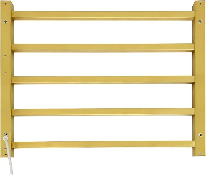5 Bars Luxury Towel Warmers Wall Mounted Heated Towel Rack, Towel Warmer - Image 6
