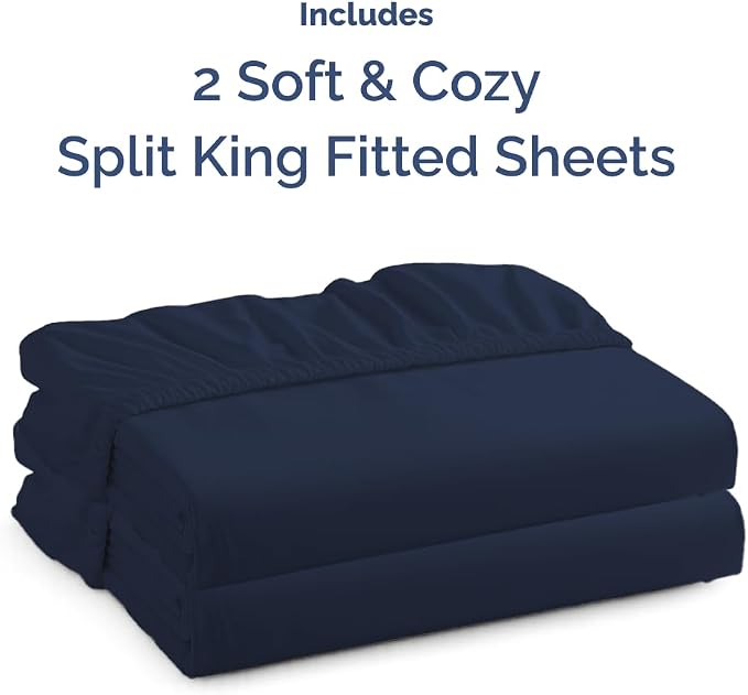 Split King Fitted Bed Sheet - Image 4