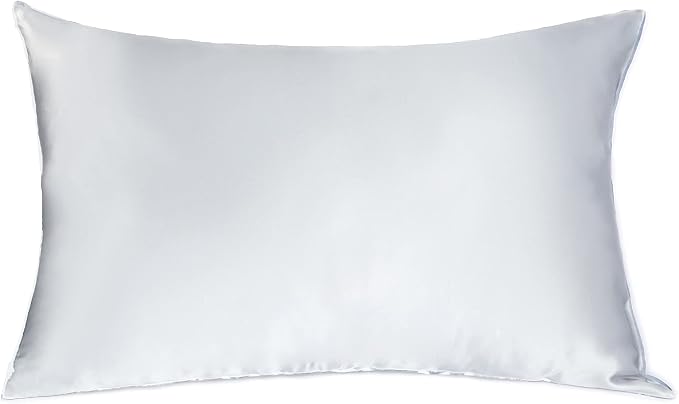 MANSPHIL Gray Queen 6A Mulberry Silk Pillowcase - Image 2