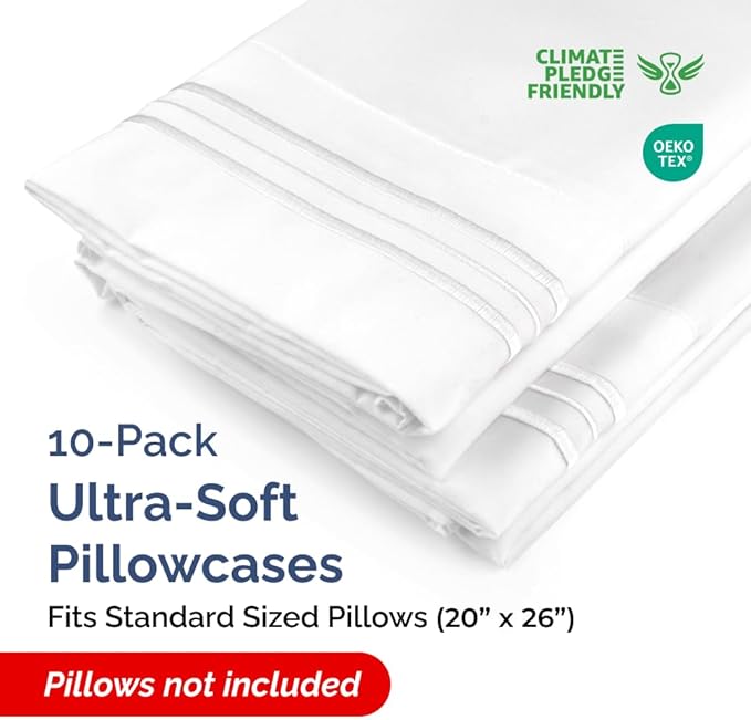 Standard Pillow Cases Set of 10 - Image 2