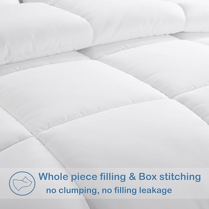 EASELAND Oversized Queen Down Alternative Comforter - Image 3