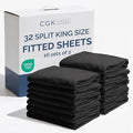 Bulk Case Pack of 16 Fitted Sheets by CGKUnlimited