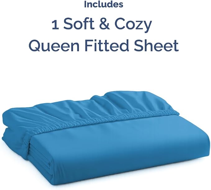 Queen Fitted Bed Sheet - Image 4