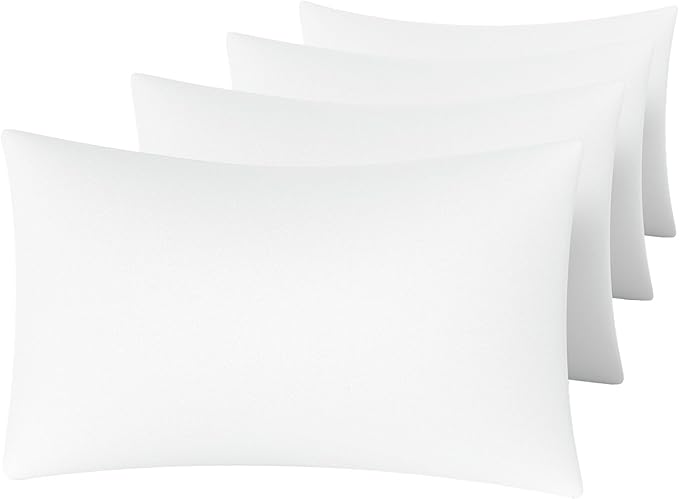 MINIPANDA White Pillow Cases Set of 4 Queen Size by Unknown