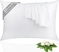 100% Silk Pillowcase 2 Pack for Hair and Skin, Both Sides 23 Momme Grade 6A+ by Unknown
