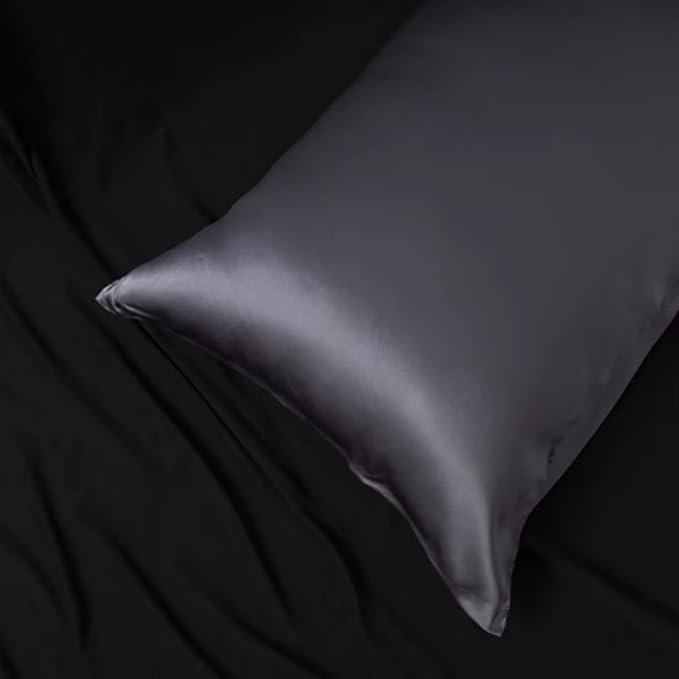 100% Mulberry Silk Pillowcase for Sleeping Women, 22 Momme Silk Pillow Cases - Image 4