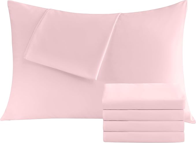 Pillowcases Queen 4 Pack, 20x30 Pillow Cases by Culve