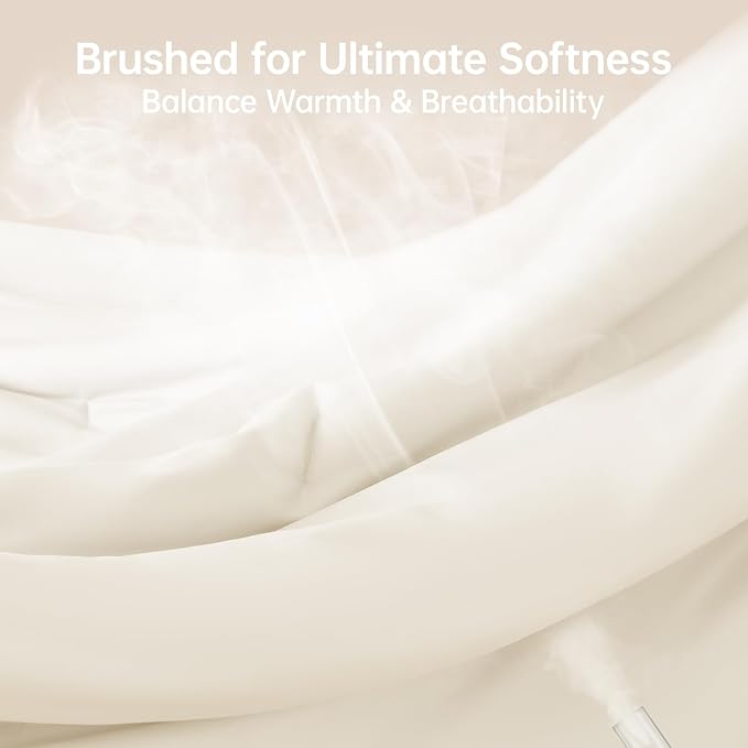 MUXHOMO Oversized Queen Comforter Sets, All Season Ultra Soft Down Alternative - Image 3