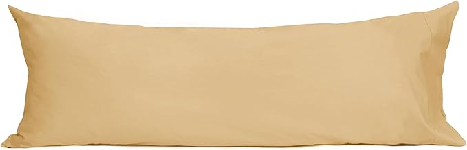 Sunflower Body Pillowcase 100% Cotton Long Pillow Cover/Case Envelope Closure 1 by SunflowerHometexUS