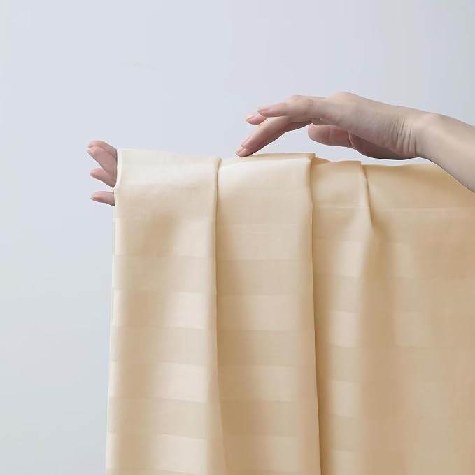 2-Pack Cotton Twin Flat Sheet Only, 600 Thread Count 100% Egyptian Cotton Top - Image 4