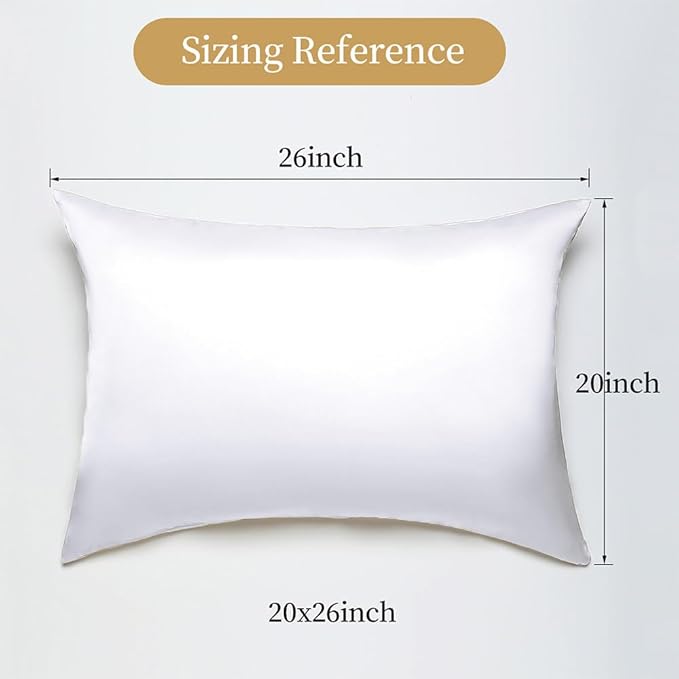 Mulberry Silk Pillowcase for Hair and Skin Queen Size 20"X 30" - Image 7
