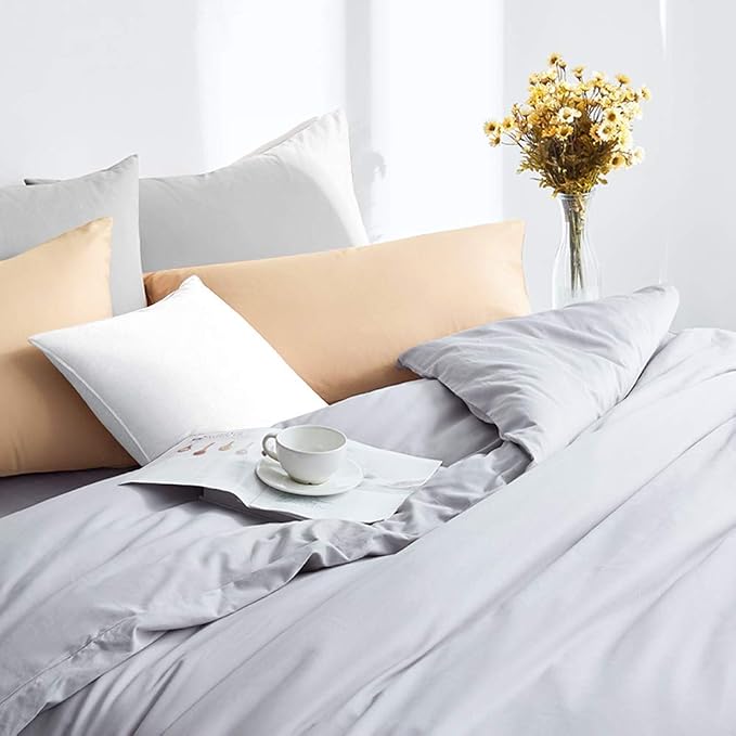 FLXXIE Pillow Cases Queen, Soft Microfiber Pillow Covers - Image 4