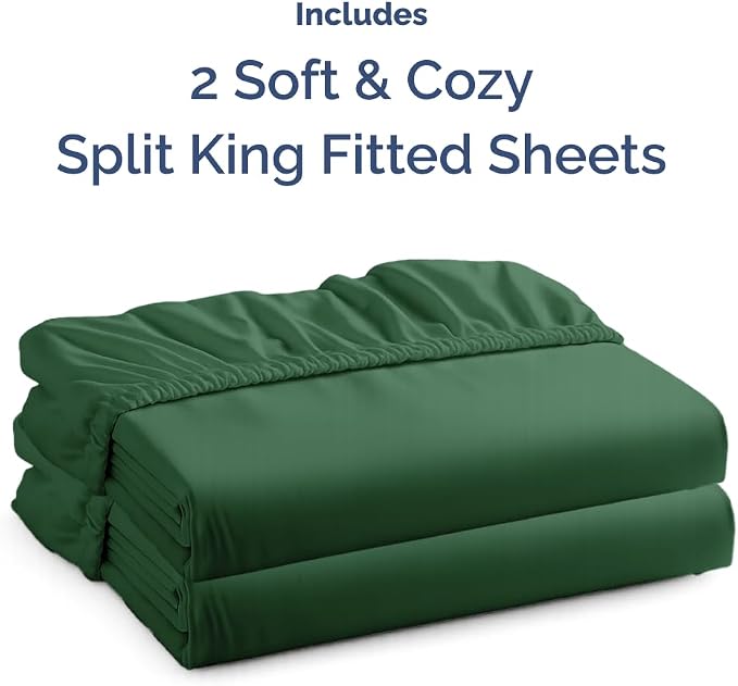 Split King Fitted Bed Sheet - Image 4
