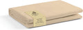 Linen Home 100% Cotton Percale 1 Flat Sheet, Twin Size by LINENHOME