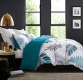 SLEEPBELLA Duvet Cover Set, 600 Thread Count Cotton Leaf Botanical Pattern by SLEEPBELLA