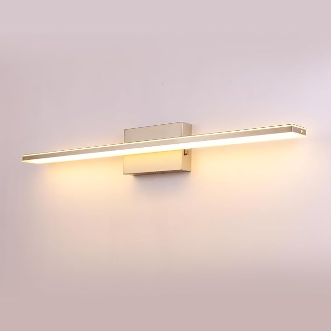 LED Brushed Nickel Vanity Light - Image 8