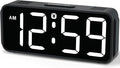 Peakeep Small Digital Alarm Clock Plug in by PEAKEEP