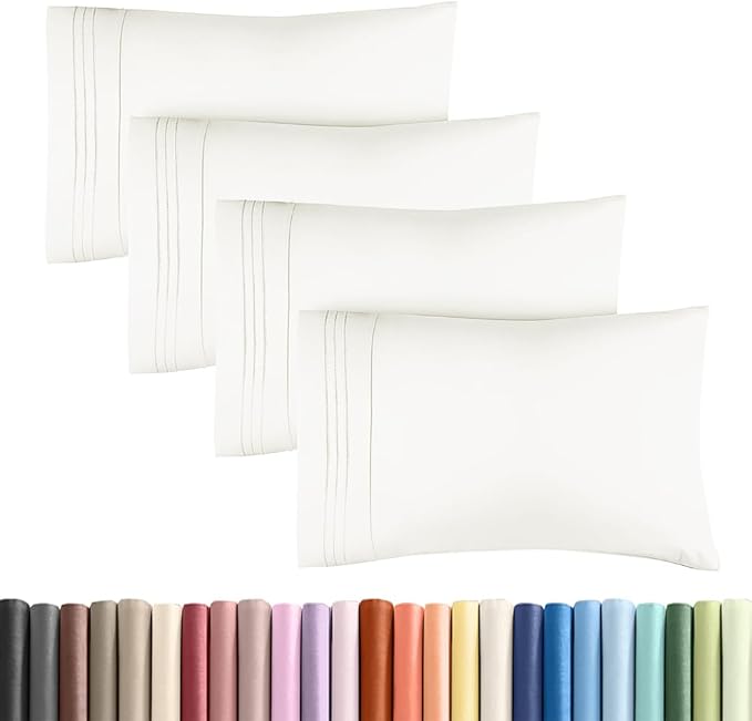 King Standard Pillow Cases Set of 4 by CGKUnlimited