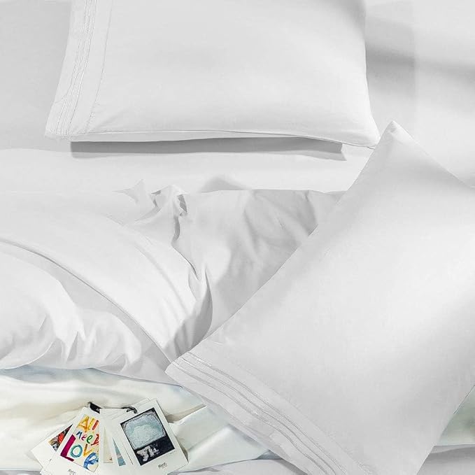 SONORO KATE Bed Sheet Set Super Soft Microfiber 1800 Thread Count Luxury - Image 6