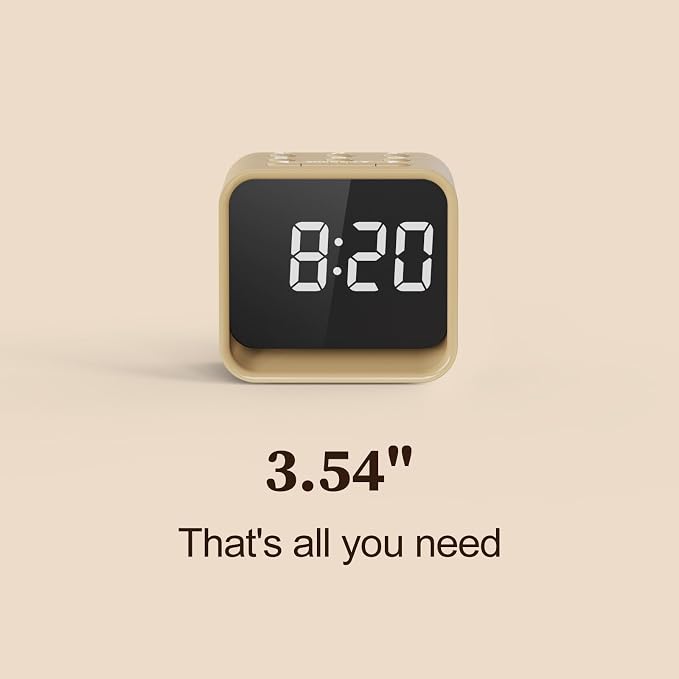 Housbay Wooden Sound Machine Alarm Clock - Image 7