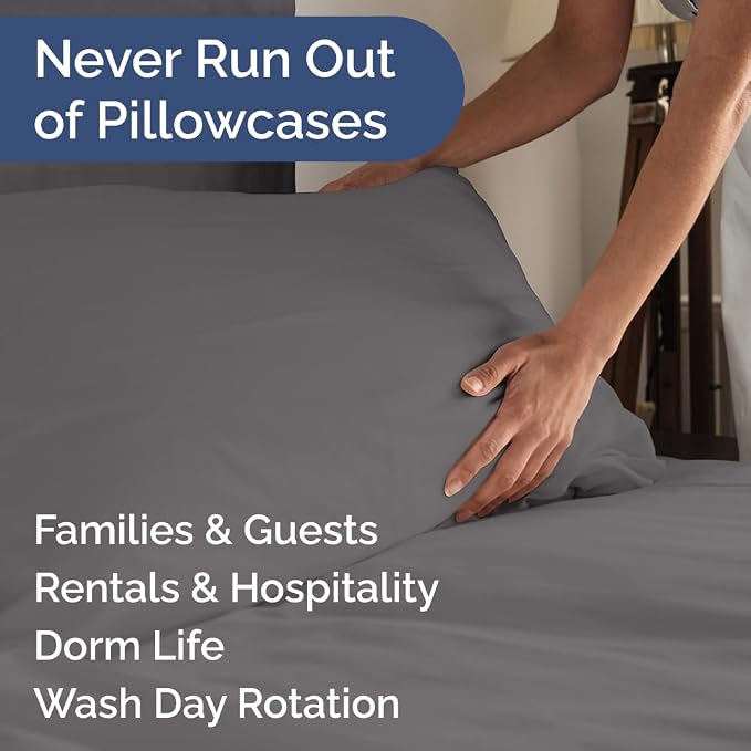 Standard Pillow Cases Set of 8 - Image 5