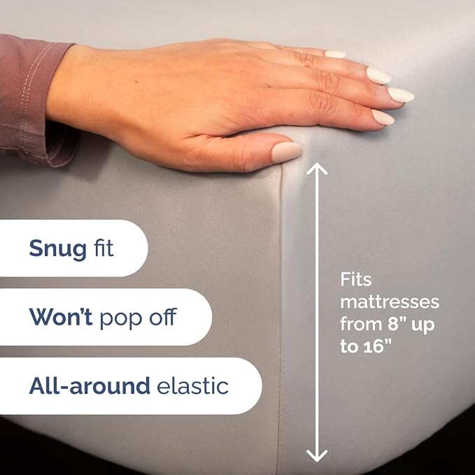 Bulk Case Pack of 16 Fitted Sheets - Image 4