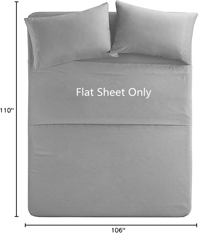 King Size Flat Sheet Single - Image 6