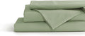 Linen Home 100% Cotton Percale Sheets Twin XL Size, Deep Pocket, 3 Pieces Set by LINENHOME