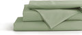 Linen Home 100% Cotton Percale Sheets Queen Size, Deep Pocket, 4 Pieces Set by LINENHOME