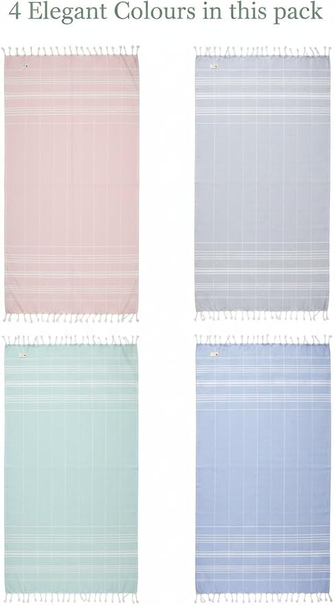Cotton Turkish Beach Towel - Image 2