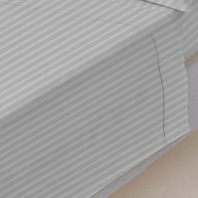 Mattress-Homes Twin-XL 100% Egyptian Cotton Top Sheet 1Pcs, Cool & Breathable by MattressHomes