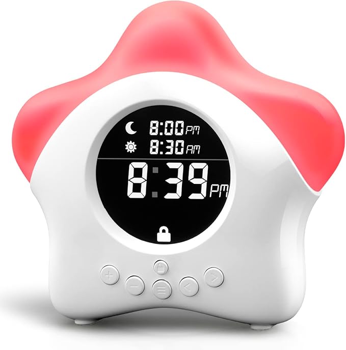 Stay-in-Bed Clock for Kids by LearnClimb