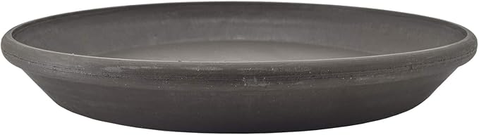 PSW Pot Collection AP30DC 12-inch Plastic/Stone/Wood Composite Plant Saucer - Image 2