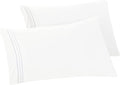 Elegant Comfort Solid Pillowcases 1500 Premium Hotel Quality Microfiber by ELEGANTCOMFORT