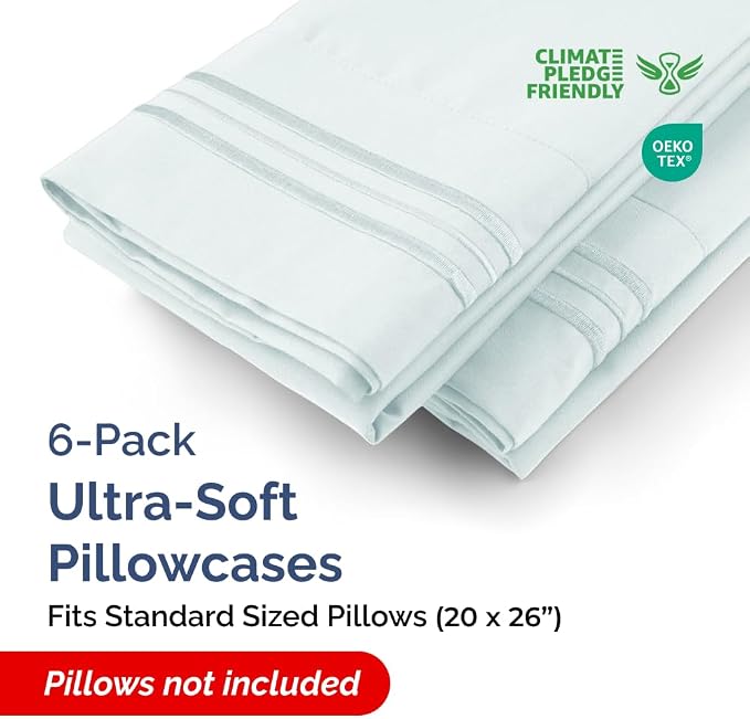 Standard Pillow Cases Set of 6 - Image 2
