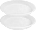 Plant Saucer - 2 Pack 22 Inch Extra Large Durable Plastic Plant Trays Clear by Unknown
